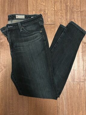 Ag Adriano Goldschmied Contour 360 Dark Gray Jeans